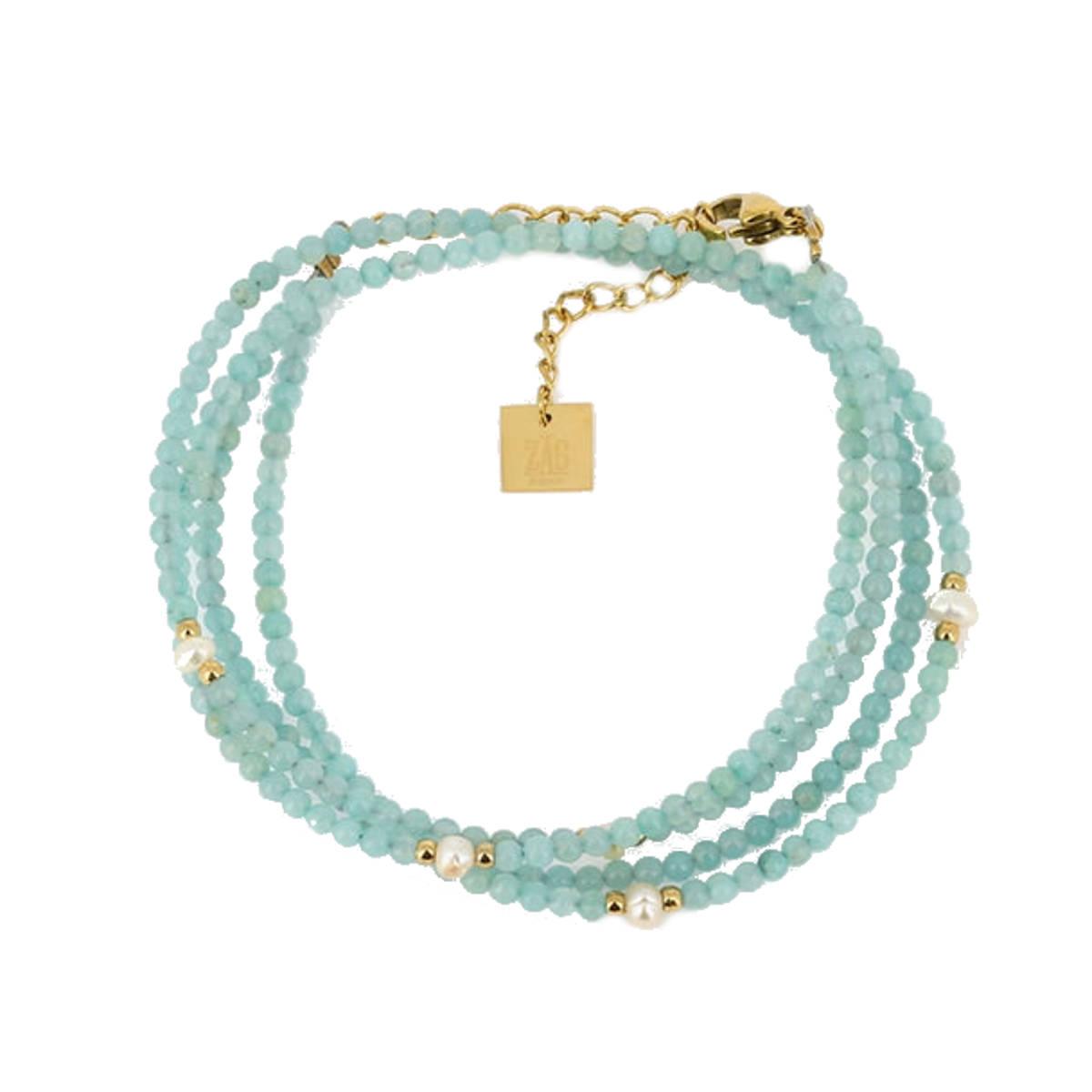 pulsera ZAG BIJOUX SBX16117-01AQU