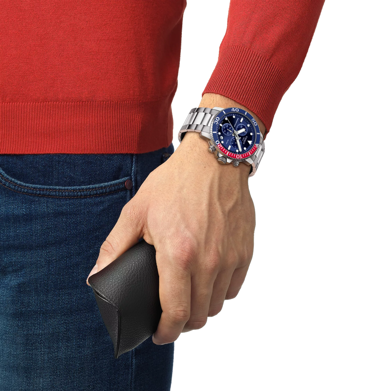 Reloj Tissot Seastar 1000 Chronograph azul T120.417.11.041.01 1