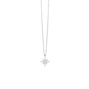 PENJOLL MABINA PLATA I ESTRELLA POLAR EN ZIRCONIES BLANQUES 553836