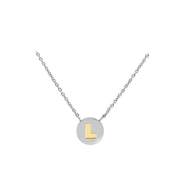 Necklace Nomination letter L Bon Bon Jewels Trias Shop
