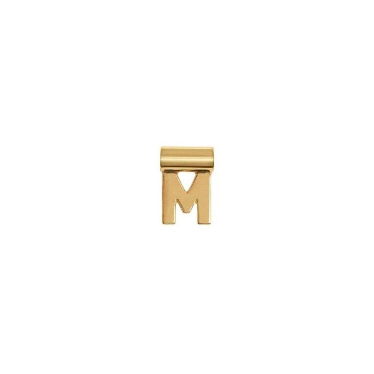 jewels NOMINATION SEIMIA LETTER M IN GOLD 150406 013