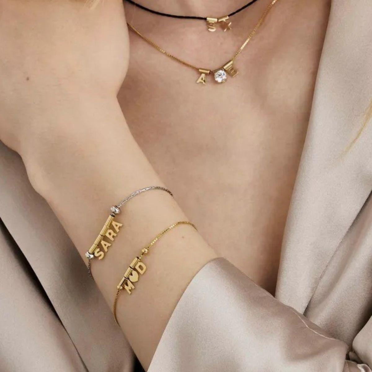 COLGANTE NOMINATION SEIMIA LETRA B DE ORO 150406 002