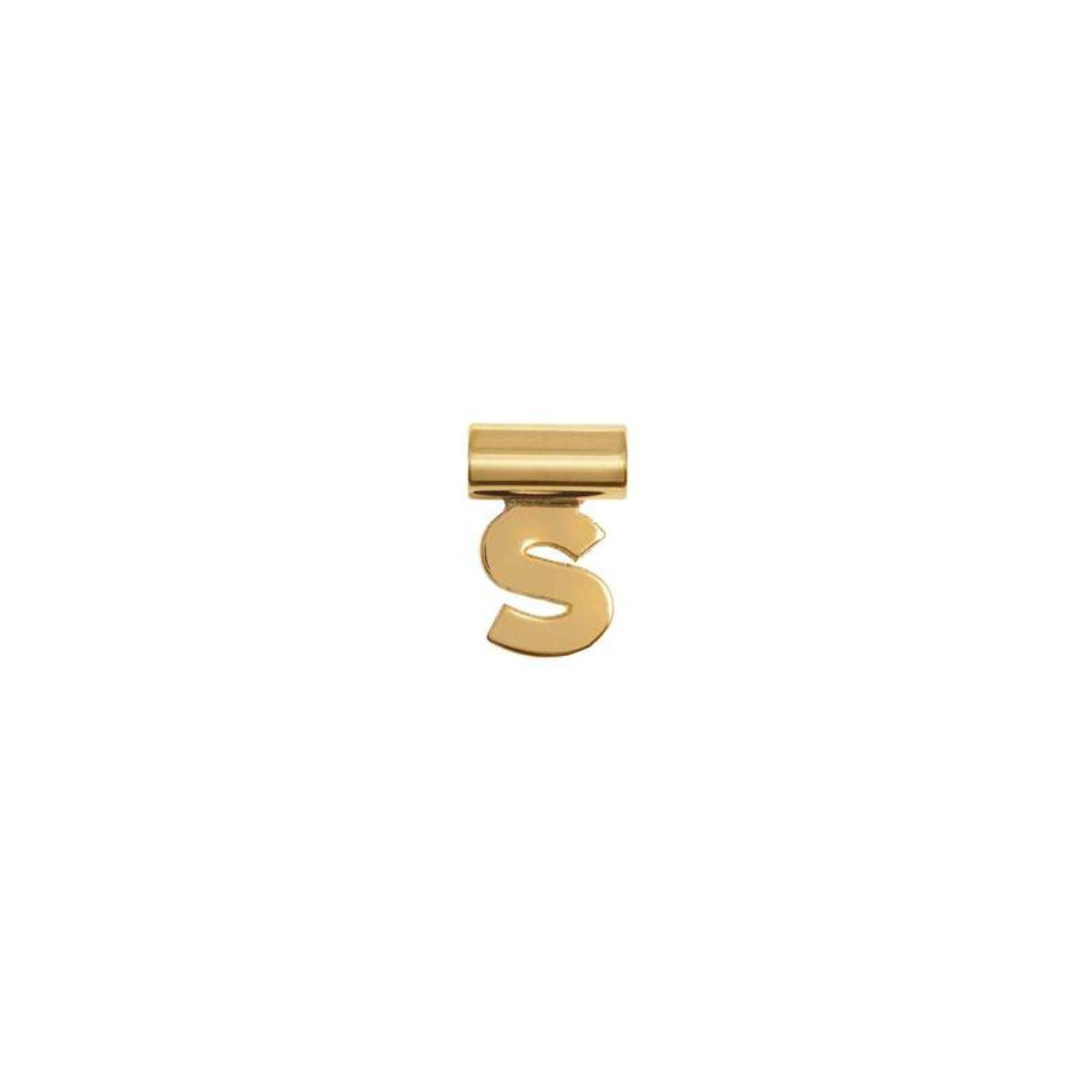gold pendant letter s seimia nomination