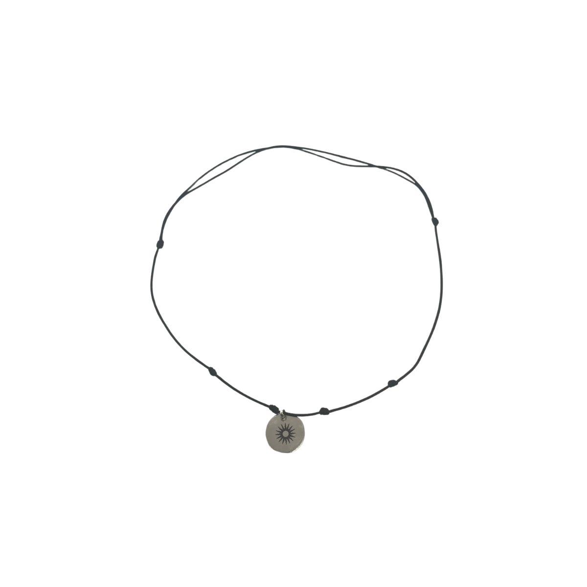 Sterling silver pendant with the emblem of the Camino de San Ignacio, customizable for pilgrims.