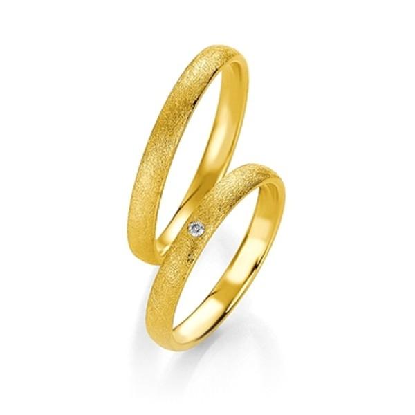 yellow gold wedding ring breuning