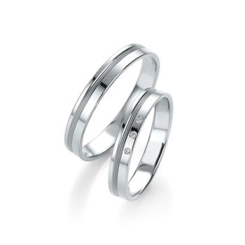 aliançes casament nuvis or blanc breuning