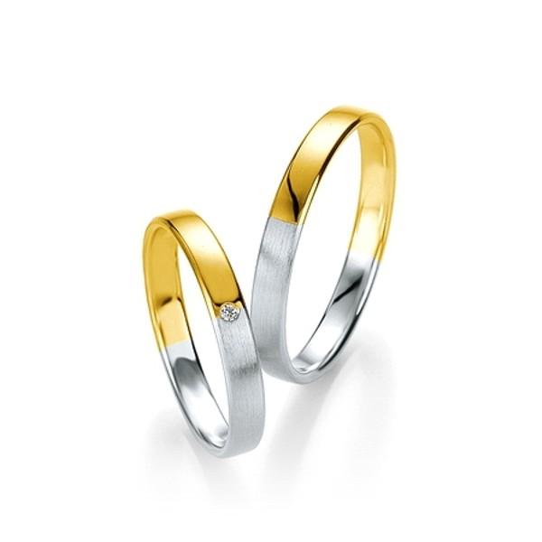 breuning wedding ring gold yellow ehite
