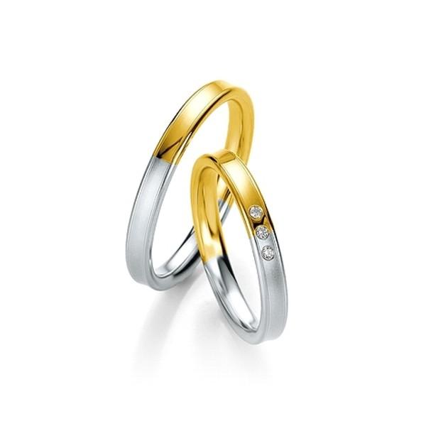 wedding rings breuning gold