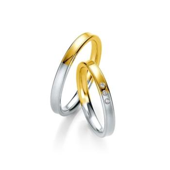 wedding rings breuning gold