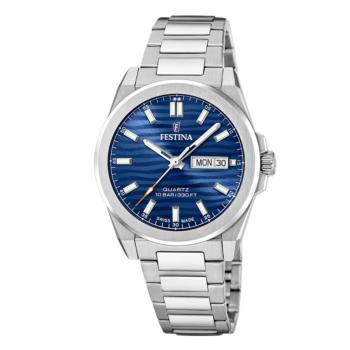 RELOJ FESTINA SWISS MADE DUNE ESFERA AZUL F20073/3