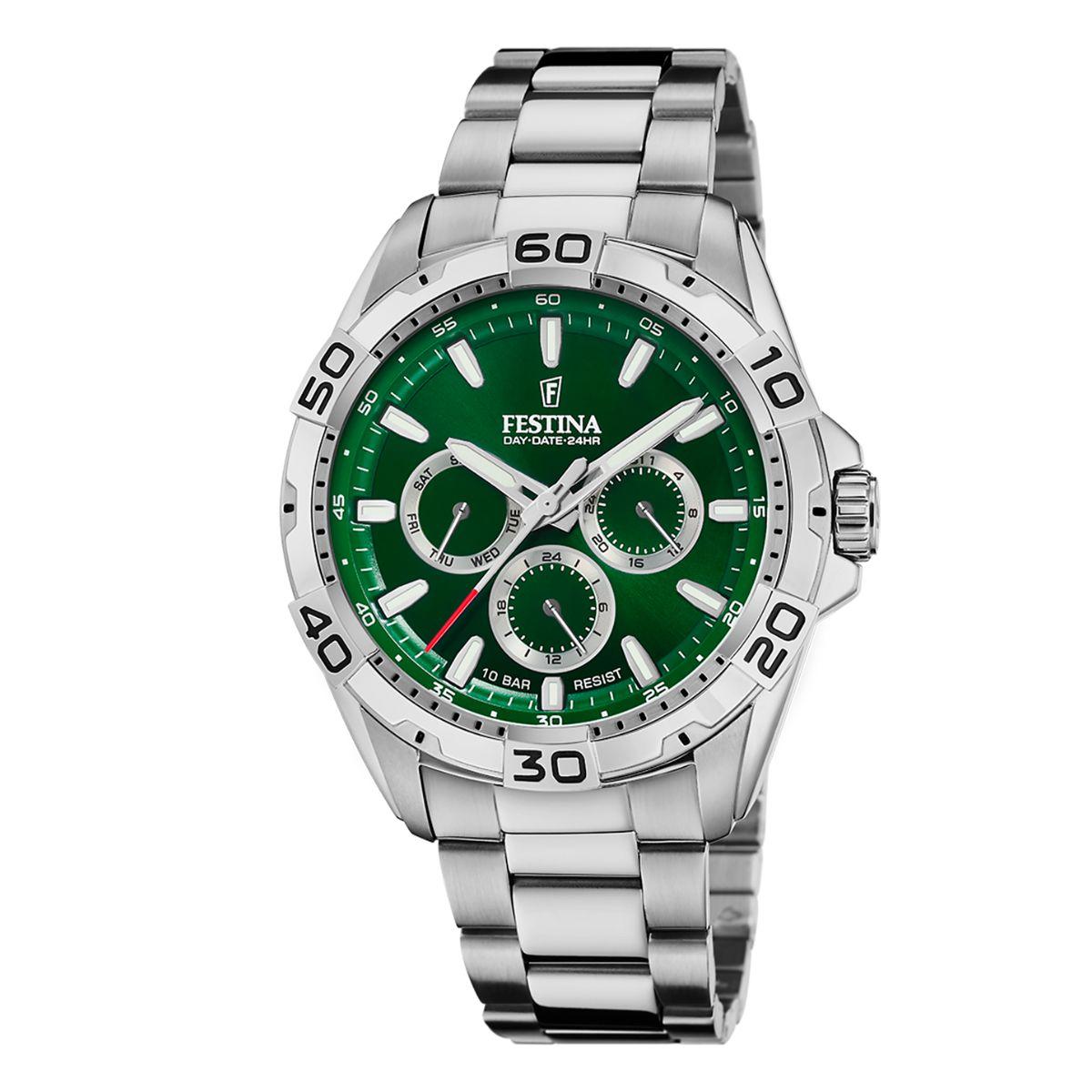 RELLOTGE FESTINA MULTIFUNCIÓ ESFERA VERDA F20623/3