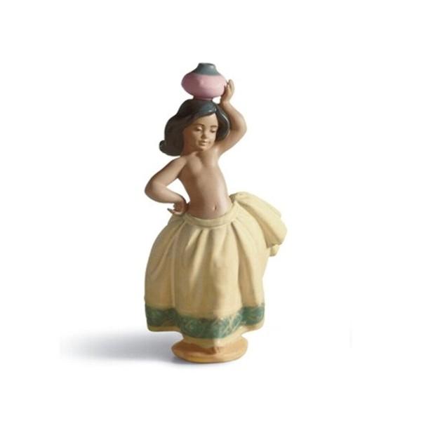 lladró figura little peassant girl