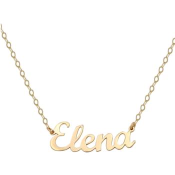 name gold necklace