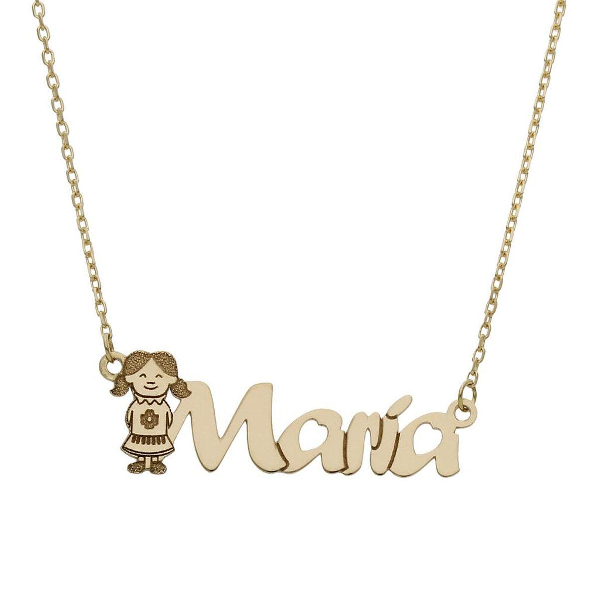 name gold necklace
