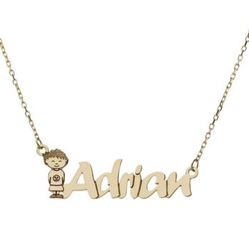name gold necklace