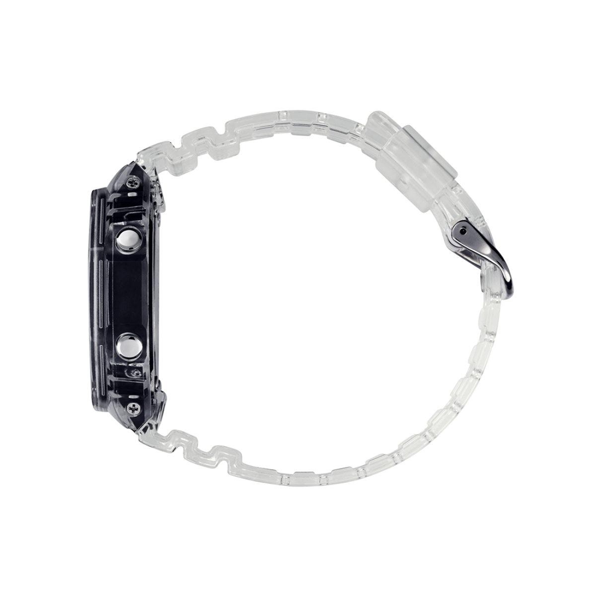 casio g shock ga 2100ske 7aer white skeleton