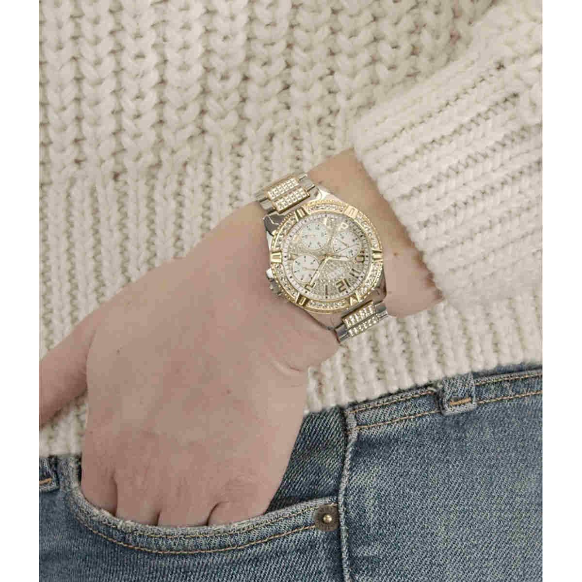 RELOJ GUESS MUJER ACE.DORADO