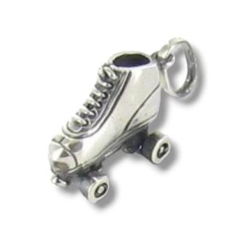 roller-skater-four-wheels-silver-pendant