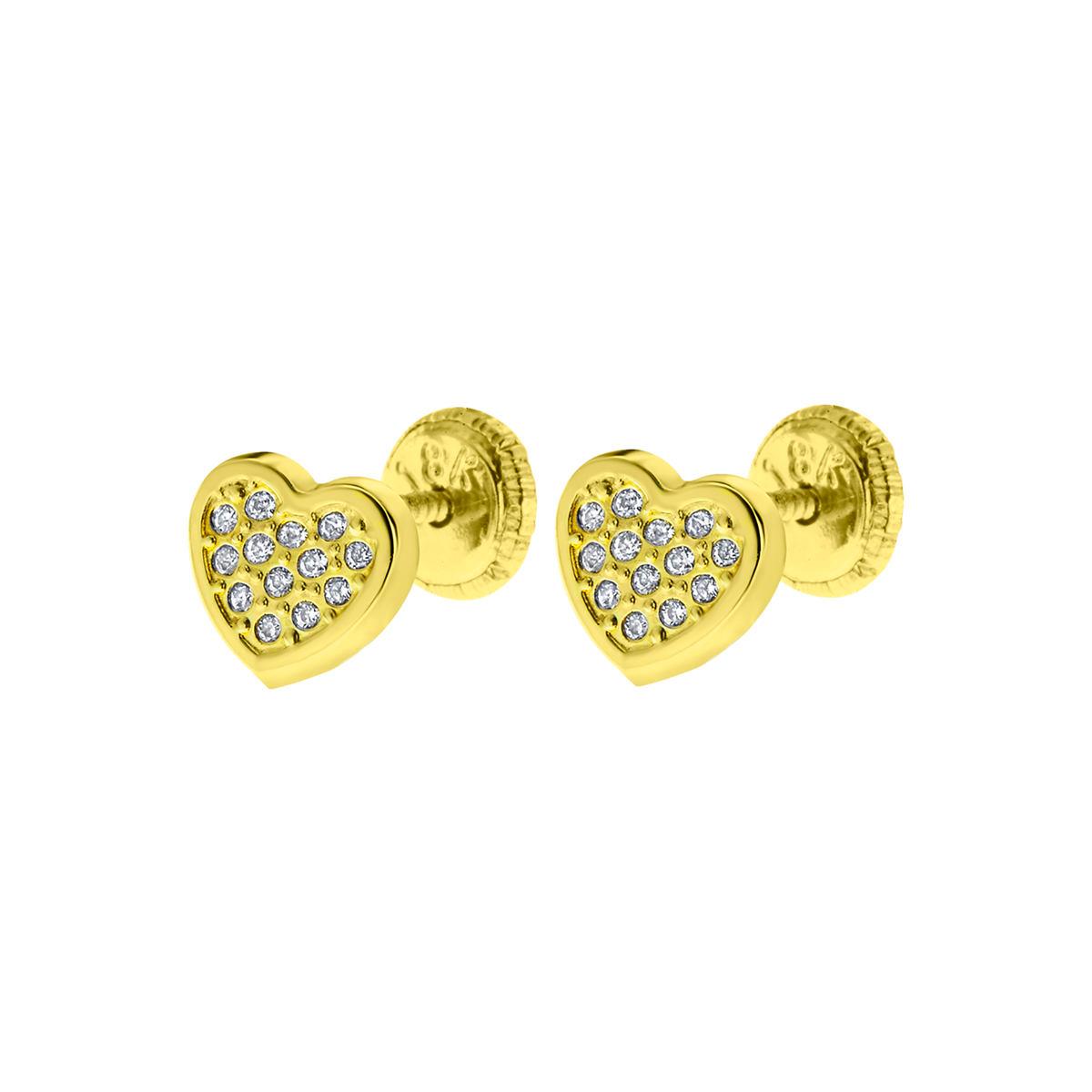 gold earrings LG000856