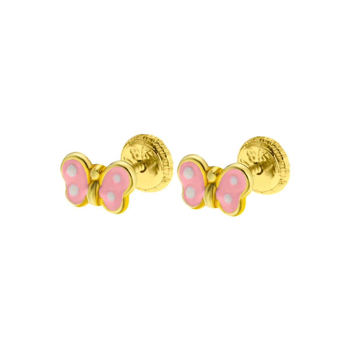 gold earrings LG001045