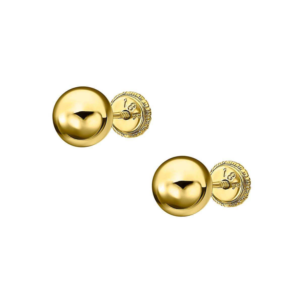 gold earrings LG001086