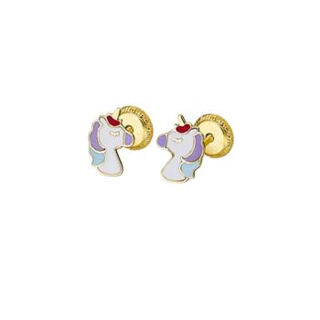 gold earrings LG001537
