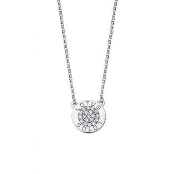 lotus silver necklace lp125211