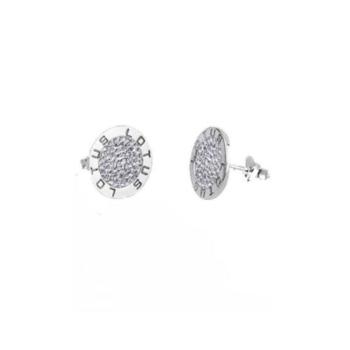 lotus silver earrings lp125246