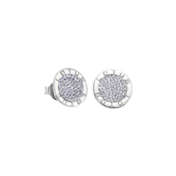 lotus silver earrings LP125241