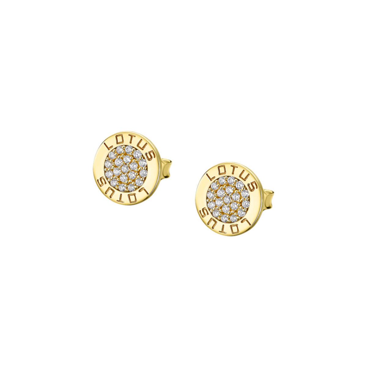 lotus silver earrings lp125242