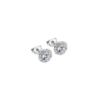 lotus silver earrings lp129041