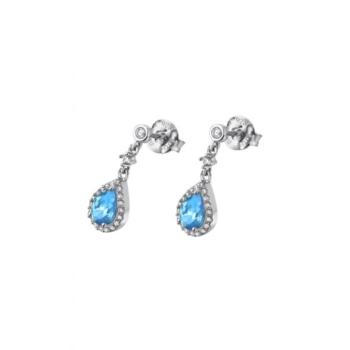 lotus silver earrings lp159243