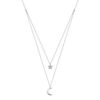 lotus silver necklace lp168014