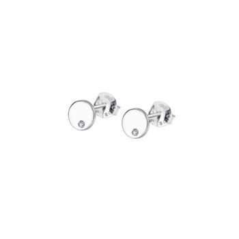 lotus silver earrings lp172041