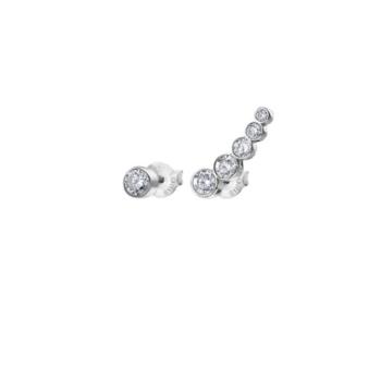 lotus silver earrings lp172741