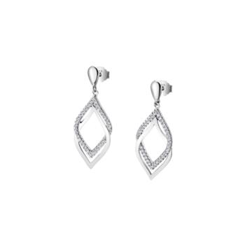 lotus silver earrings lp179141