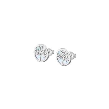 lotus silver earrings lp182141