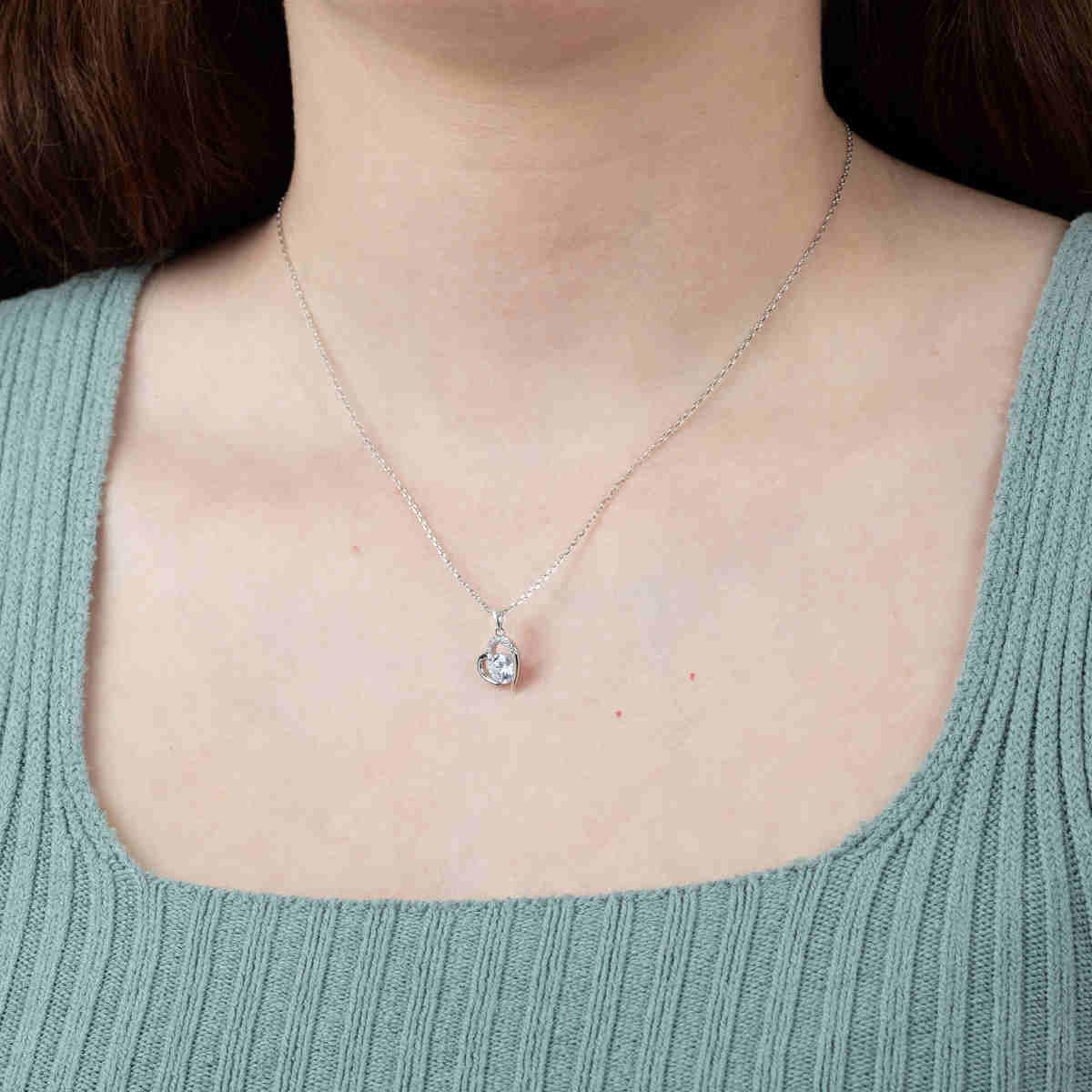 LOTUS SILVER pendant LP310611 1