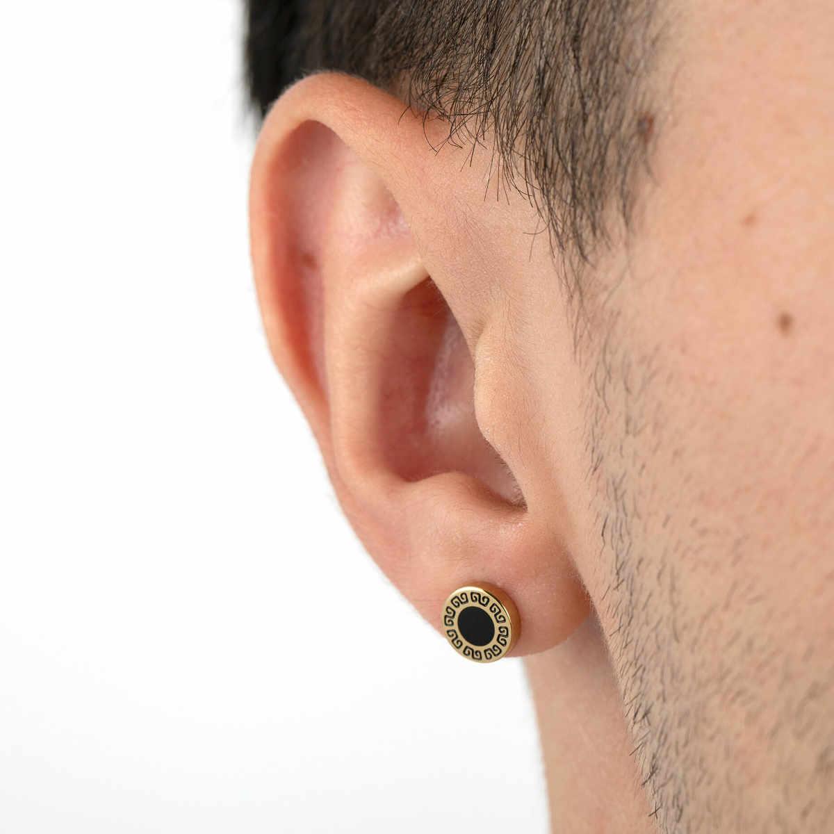 LOTUS STYLE EARRINGS FOR MEN LS2164-4/2