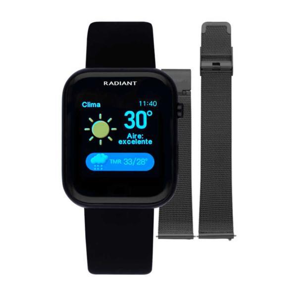 RADIANT SMARTWATCH RAS10101 BAND STAINLESS BLACK