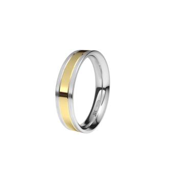 white and yellow gold wedding ring 1224