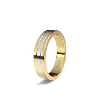 tricolor gold wedding ring 1227