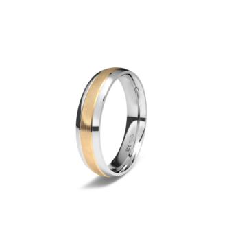 aliança de noces or blanc i vermell 1228