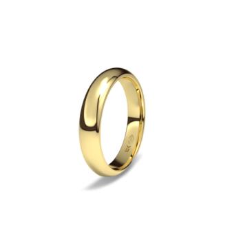 yellow gold wedding ring 1002