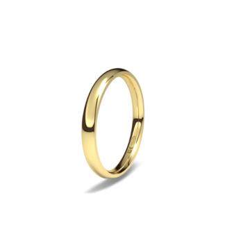 yellow gold wedding ring 1003