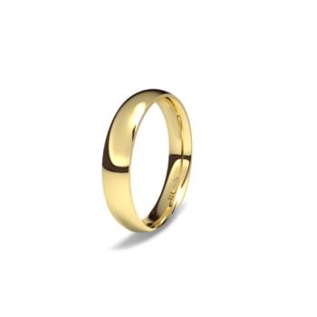alianza de boda oro amarillo 1004