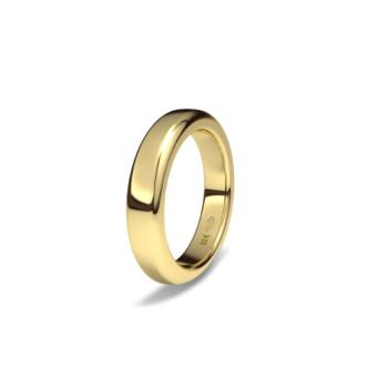 yellow gold wedding ring 1009