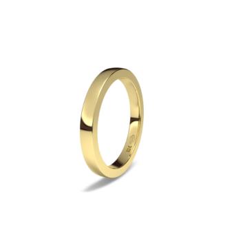 yellow gold wedding ring 1011