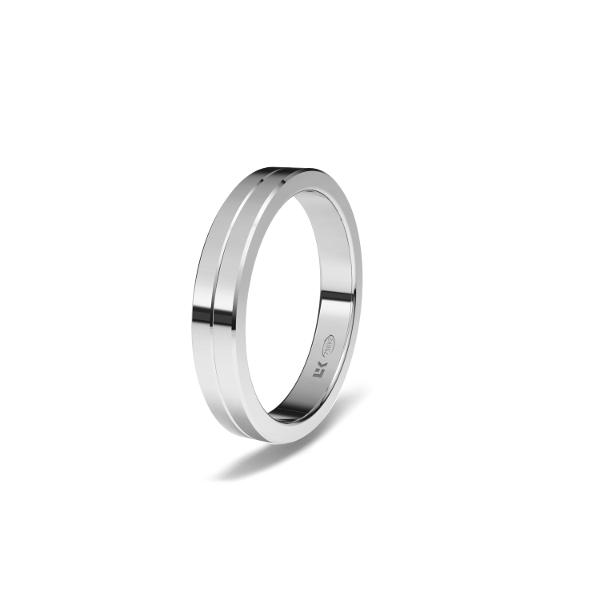 aliança de noces or blanc 1000