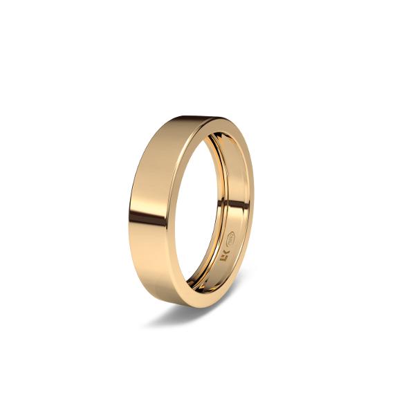 Red gold wedding ring 1014